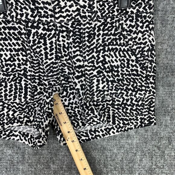 Banana Republic Shorts Womens 4 Print Cotton Chino Utility 4" Inseam Mid Rise - Picture 9 of 10